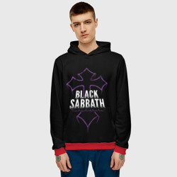 Мужская толстовка 3D Black Sabbat Cross - фото 2