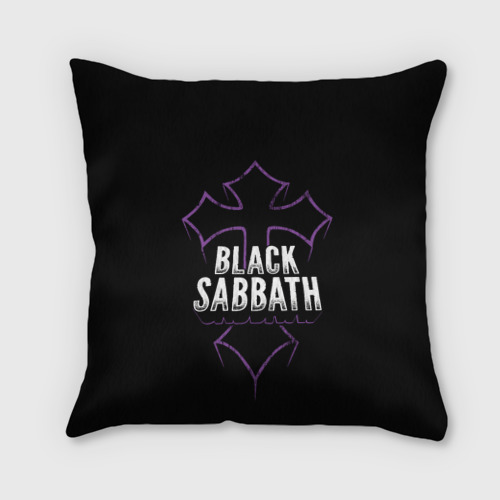 Подушка 3D Black Sabbat Cross