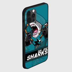 Чехол для iPhone 12 Pro Max San Jose Sharks, Сан Хосе Шаркс - фото 2