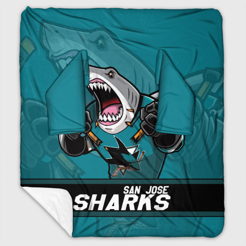 Плед с рукавами San Jose Sharks, Сан Хосе Шаркс