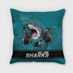 Подушка 3D San Jose Sharks, Сан Хосе Шаркс