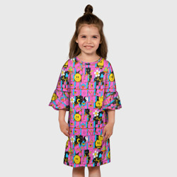Детское платье 3D Психоделика. Инь-Янь - фото 2