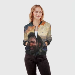 Женский бомбер 3D Disco Elysium Harrier Du Bois - фото 2