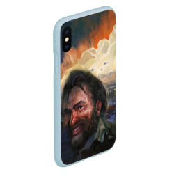 Чехол для iPhone XS Max матовый Disco Elysium Harrier Du Bois - фото 2