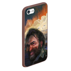 Чехол для iPhone 5/5S матовый Disco Elysium Harrier Du Bois - фото 2