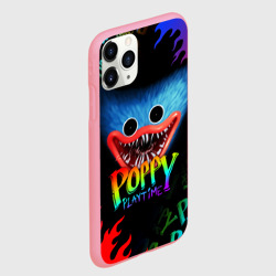 Чехол для iPhone 11 Pro Max матовый Poppy Playtime Хаги Ваги: я тебя поймал - фото 2
