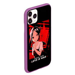 Чехол для iPhone 11 Pro Max матовый Кагуя Синомия - Госпожа Кагуя: В любви как на войне - фото 2