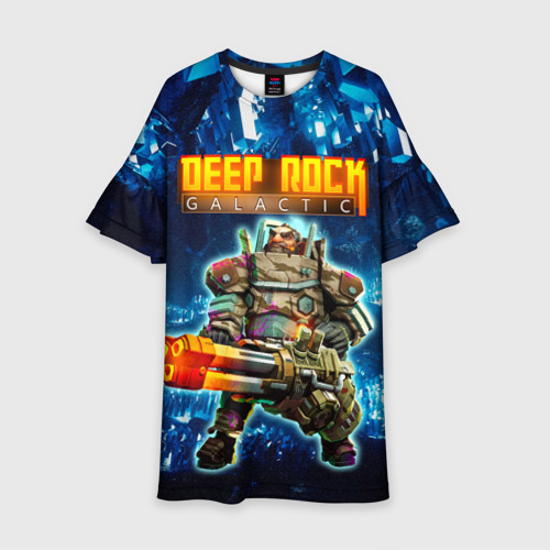 Детское платье 3D Deep Rock Galactic Gunner, цвет 3D печать