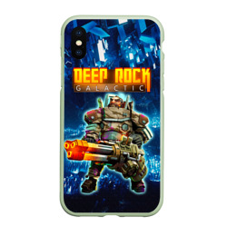 Чехол для iPhone XS Max матовый Deep Rock Galactic Gunner