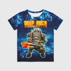 Детская футболка 3D Deep Rock Galactic Gunner