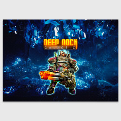 Поздравительная открытка Deep Rock Galactic Gunner