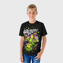 Детская футболка 3D Battletoads - Боевые Жабы - фото 2