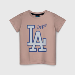 Детская футболка хлопок Los Angeles Dodgers - baseball team