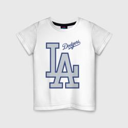 Детская футболка хлопок Los Angeles Dodgers - baseball team