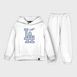 Детский костюм хлопок Oversize Los Angeles Dodgers - baseball team