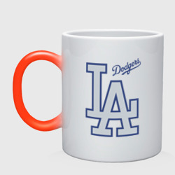 Кружка хамелеон Los Angeles Dodgers - baseball team