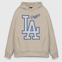 Мужское худи Oversize хлопок Los Angeles Dodgers - baseball team