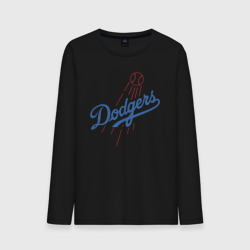Мужской лонгслив хлопок Los Angeles Dodgers - baseball - emblem