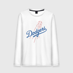 Мужской лонгслив хлопок Los Angeles Dodgers - baseball - emblem