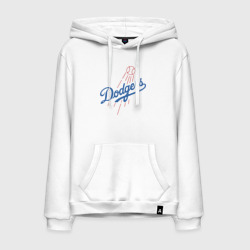 Мужская толстовка хлопок Los Angeles Dodgers - baseball - emblem