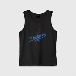 Детская майка хлопок Los Angeles Dodgers - baseball - emblem