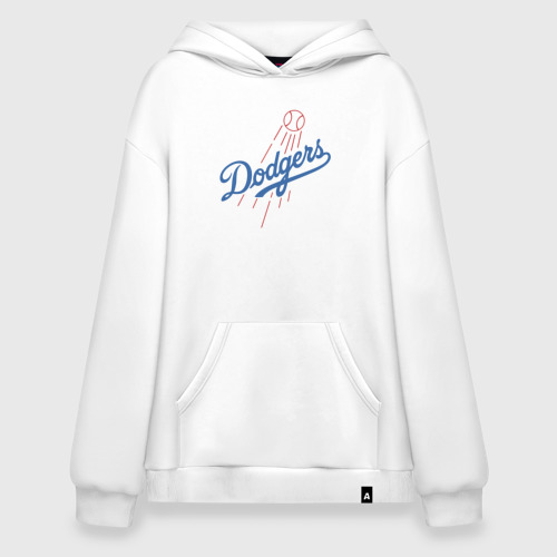 Худи SuperOversize хлопок Los Angeles Dodgers - baseball - emblem