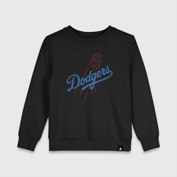 Детский свитшот хлопок Los Angeles Dodgers - baseball - emblem