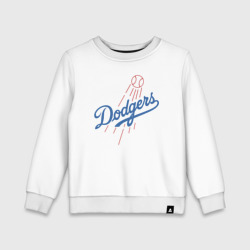 Детский свитшот хлопок Los Angeles Dodgers - baseball - emblem