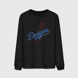 Мужской свитшот хлопок Los Angeles Dodgers - baseball - emblem