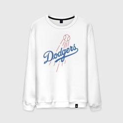 Мужской свитшот хлопок Los Angeles Dodgers - baseball - emblem