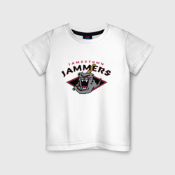 Детская футболка хлопок Jamestown jammers - baseball team