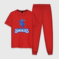 Мужская пижама хлопок Tennessee smokies - baseball team