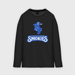 Мужской лонгслив oversize хлопок Tennessee smokies - baseball team