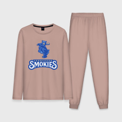 Мужская пижама с лонгсливом хлопок Tennessee smokies - baseball team