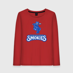 Женский лонгслив хлопок Tennessee smokies - baseball team