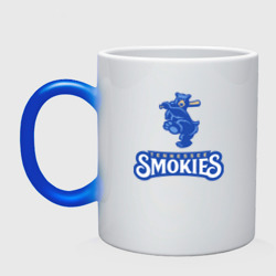 Кружка хамелеон Tennessee smokies - baseball team