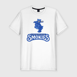 Мужская футболка хлопок Slim Tennessee smokies - baseball team