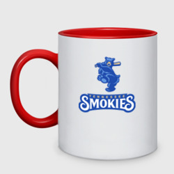 Кружка двухцветная Tennessee smokies - baseball team