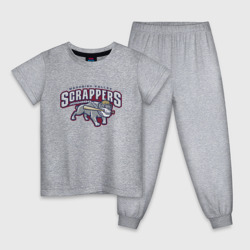 Детская пижама хлопок Mahoning valley scrappers - baseball team