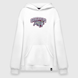 Худи SuperOversize хлопок Mahoning valley scrappers - baseball team