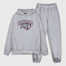 Мужской костюм oversize хлопок Mahoning valley scrappers - baseball team