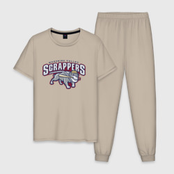 Мужская пижама хлопок Mahoning valley scrappers - baseball team