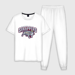 Мужская пижама хлопок Mahoning valley scrappers - baseball team