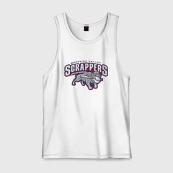 Мужская майка хлопок Mahoning valley scrappers - baseball team