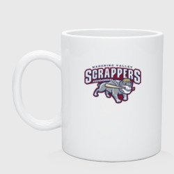 Кружка керамическая Mahoning valley scrappers - baseball team