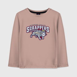 Детский лонгслив хлопок Mahoning valley scrappers - baseball team