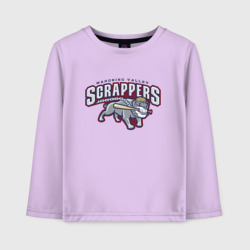 Детский лонгслив хлопок Mahoning valley scrappers - baseball team