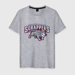 Мужская футболка хлопок Mahoning valley scrappers - baseball team