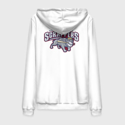 Мужская толстовка на молнии хлопок Mahoning valley scrappers - baseball team