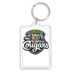 Брелок прямоугольный 35*50 Kane County Cougars - baseball team